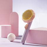 New 2022 Self Cleaning Slicker Brush for Dog and Cat Removes Cat Dogs Hair Comb Pet Cleaning Grooming Tool Beauty Products A