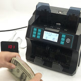 XD-680 Money Counter for Multi-Currency Cash Banknote Money Bill Counter Counting Machine Financial Equipment EU/US/UK Plug