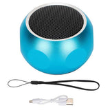 Mini Portable Bluetooth Speaker Cute Wireless Speaker Stereo Subwoofer with Lanyard for Shower Bike Car Travel music player