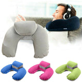 Inflatable Soft Car Travel Head Neck Rest Air Cushion U Pillow Sleep Cushion Z5 Special Design Unique Structure for Outdoor