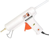 Professional Hot Melt Glue Gun Industrial Adjustable Temperature 5 Copper Nozzles for DIY Crafts and Quick Repairs