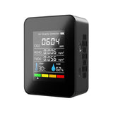 5in1 CO2 Meter Digital CO2 Sensor Temperature Humidity Tester Air Quality Monitor CO2 Detector Carbon Dioxide TVOC HCHO Detector