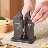 Japanese Diamond Knife Sharpener Sharpening Stone Grit Grindstone Diamond Tools Fine Grinding Whetstone ABS Kitchen Knives