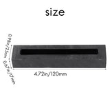 Slender Graphite Refining Casting Ingot Mold Non-Ferrous Metal Graphite Crucible, Gold And Silver Bars