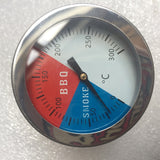 Kitchen Big Dial Oven Thermometer Cooking Temperature Gauge for BBQ Oven Grill Food Meat Baking Meter
