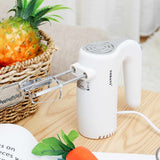 500W Food Mixers With Dough Hooks 5 Speeds Cream Mixer Handheld Food Blender Household Egg Beater Baking Whipping Cream Machine