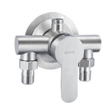 1 Pc 304 Stainless Steel Hot And Cold Water Mixing Valve Surface Mounted Shower Faucet Water Heater Switch Mixing Valve Bathroom
