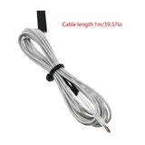 5pcs HT-NTC 100K Thermistor Temperature Sensor Waterproof Probe Cable for Ender3/CR-10/CR-10Sr Safe and Durable