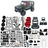 MN86K 1/12 MN Car KIT 2.4G 4WD 230MM Wheelbase Crawler Off Road 390 Brushed Motor Truck WPL MN RC Car Unassembled DIY