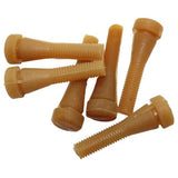 200Pcs 65Mm Poultry Plucker Picker Fingers Hair Removal Machine Glue Stick Heavy Duty Plucking For Chicken Ducks Geese