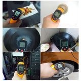 GM320 Non-Contact Thermometer Infrared LCD Monitor Infrared Thermometer Infrared Thermometer Laser Precise Digital