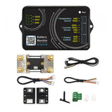 JUNTEK KL110F 0~100A Coulomb Counter Lithium Battery Battery Car Battery Lithium Iron Phosphate Capacity Tester BT APP Monitor