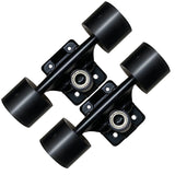 Double Up Land Surfing Skateboard Bridge Turning To CX9 Flexible Base From The Bottom Of The Pedal Spinning Truck