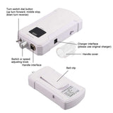 Electric Nail Drill Machine White Nail Grinding Machine 35000RPM LCD Adjustable Portable for Manicurist for Salon