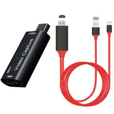 HDMI To USB Video Capture Card Audio Video Capture Card For 1080P Recorder Game Video Streamer Laptop Computer Accessories