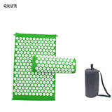 68x41cm Massager Cushion Head Neck Back Foot Acupressure Mat Relieve Stress Body Pain Acupuncture Massage Pillow Yoga Spike Mat