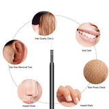 3 in1 Visual Ear Mouth Nose Otoscope Medical In Ear Cleaning Endoscope Spoon Mini Camera Ear Picker Wireless Removal Earwax Tool