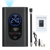 150PSI Portable Car Air Compressor Pump Inflator Rechargeable Car Tire Inflatable Compressor Air Pump For Motorcycle Bicycle