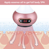 2021 Electric Cupping  Massager 9 Gears Scraping Guasha Body Shaping Massager Vacuum Therapy Heating Acupuncture Therapy Massage