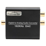 Digital to Analog Audio Converter Digital Optical Coax to Analog RCA Audio Adapter for TV for Box for PS3 for PS4
