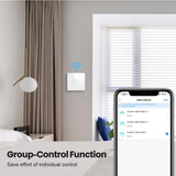 Smart WiFi Touch Switch Smart Home Light Switch AC 100-240V Support Alexa Google Home Smart Life/Tuya Smart APP Remote