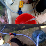 Heavy Duty Self-Priming Hand Electric Drill Water Pump Home Garden Centrifugal