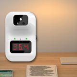 Automatic Digital Thermometer Outdoor Infrared Thermometer Digital Wall Mounted Forehead Fever Termometer For Baby Adults White