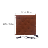 1 Pc  Simple Safe Heated Cushion Pad Heated Cover for Car
