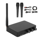 Wireless Handheld Microphone System Professional FM VHF Wireless Dynamic Microphone for Home Karaoke Meeting Party Wedding