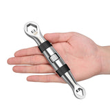 Universal Wrench 23 In 1 Wrench Set Ratchets Adjustable Spanner 7-19mm CR-V Key Flexible Multitools Hand Tool For Car Repair