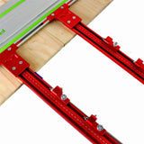 Woodworking Parallel Rail Guide System and Electric Circular Saw Guide Rail Angle Adjusting Tool for Engraving Machine Cutting