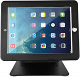Security Tablet Stand Holder, Desktop Anti-Theft POS Holder 360° Rotation with Lock and Key for iPad 2,3,4 iPad air/air 2