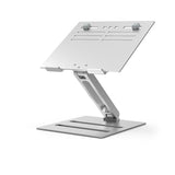 Ergonomic Laptop Stand for Desk Adjustable Height for MacBook Aluminum Multifunction Tablet Stand