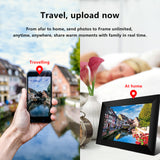 P100 WiFi Digital Picture Frame 10.1inch 16GB Smart Electronics Photo Frame APP Control Send Photos Push Video Touch Screen