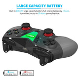 For Switch Lite Bluetooth Gamepad Pro Wireless Controller RGB Turbo Mode Console Rechargeable Joystick for PC Computer Phone