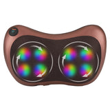 Electric Massage Pillow Heating Trigger Point Therapy Cervical Neck Head Back Massager Shoulder Kneading Relaxation Cushion