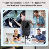 Tuya Smart Video Doorbell Wireless 480P HD Camera PIR Motion Detection IR Alarm Security Door Bell 2.4G WiFi Intercom VideoCall
