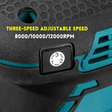 Brushless Electric Grinding Machine Electric Sander for Makita Battery 18V 21V Sanding Machine Plate Mill  9Pcs/set