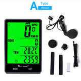 Waterproof Bicycle Computer Speedometer 2.8in Road MTB Bike Computer Wireless And Wired Odometer Stopwatch Cycling Accessories
