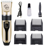 Electrical Pet Hair Trimmer Professional Grooming Kit Rechargeable Pet Cat Dog Clipper Shaver Set Animals Hair Cutting Machine