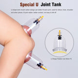 32PCS Cups Chinese Medical Health Care Body Acupoint Vacuum Cupping Set Home Suction Pump Cupping Massage with Magnetic Therapy
