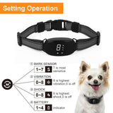 Anti Bark Dog Collar IP67 No Barking AutoTraining Collar For Dogs Electric Shock Vibration Beep Rechargeable Pet Dog Accessories