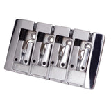 High quality electric bass roller saddles Bridge tailpiece for 4-string electric