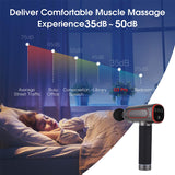 Massage Gun Muscle Black Body Massager Electric 6 Speeds Vibrating Gun Massager For Muscles MG49230