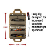 Multi-Purpose Tool Bag High Quality Professional Multi Pocket Hardware Tools Pouch Roll UP Portable Small Tools Organizer Bag