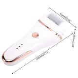 Electric Foot Callus Rechargeable Foot File With 3 Grinding Heads Waterproof M89F