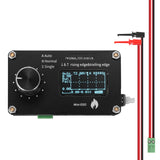 1.3 Inch OLED Display Touching Button 250kHz Sampling Rate Simple Oscilloscope Metal Knob Adjustment Single-channel Oscilloscope