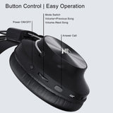 S4000 Foldable Over Ear Music Headset Wireless Bluetooth Headphones Stereo Earphone 3.5mm AUX IN TF Card MP3 Player FM Radio