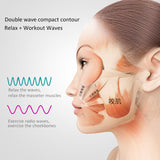 EMS V Shape Face Lifting Massager Face Slimming Mask Anti Wrinkle Reduce Double Chin Cheek Lift Up Belt Face Slimming Device