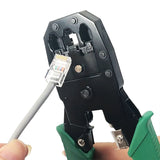 Stripping Crimping Pliers Network Repair Tool Kit LAN Cable Tester RJ45 Crimp Wire Cutter Screwdriver Maintenance Tools Set Bag